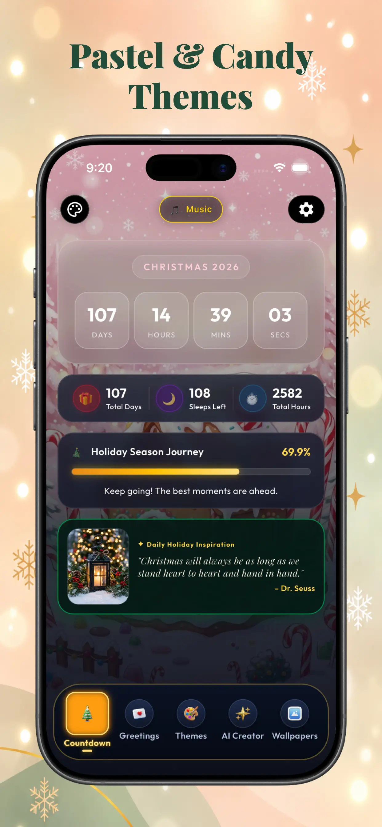 Christmas Countdown Timer iPhone screenshot 7