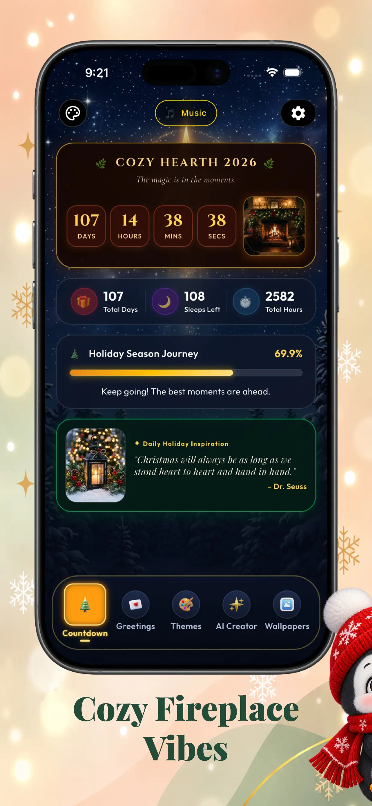 Christmas Countdown Timer iPhone screenshot 8