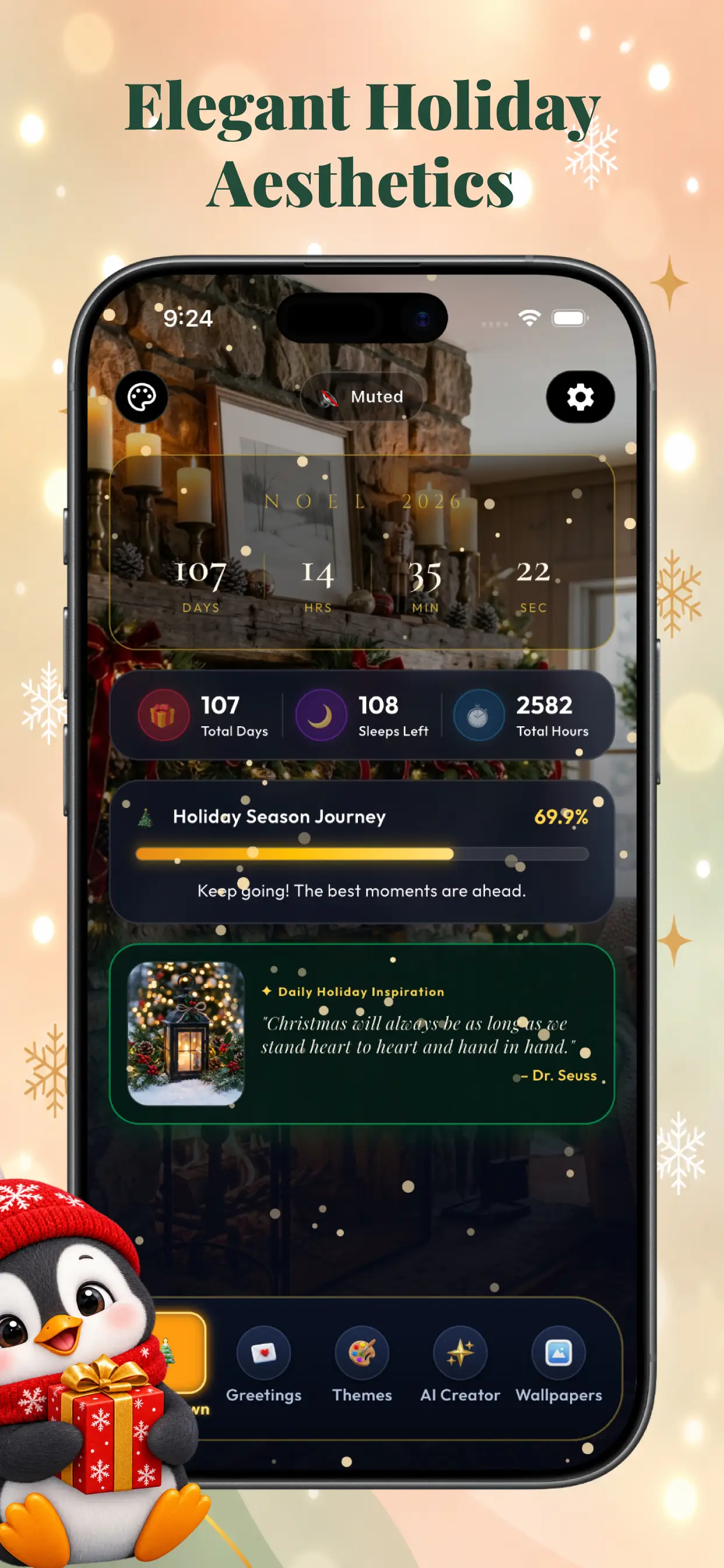 Christmas Countdown Timer iPhone screenshot 9