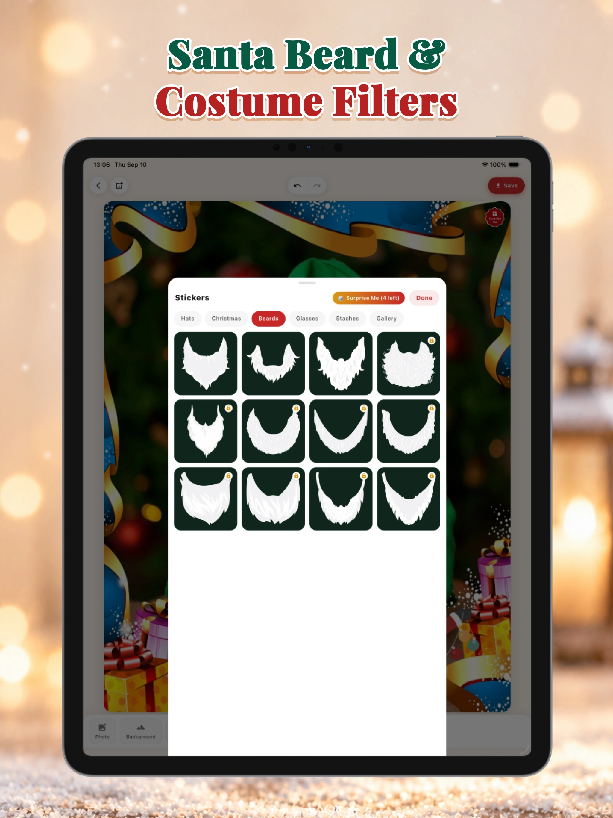 Christmas Photo Maker iPad screenshot 7