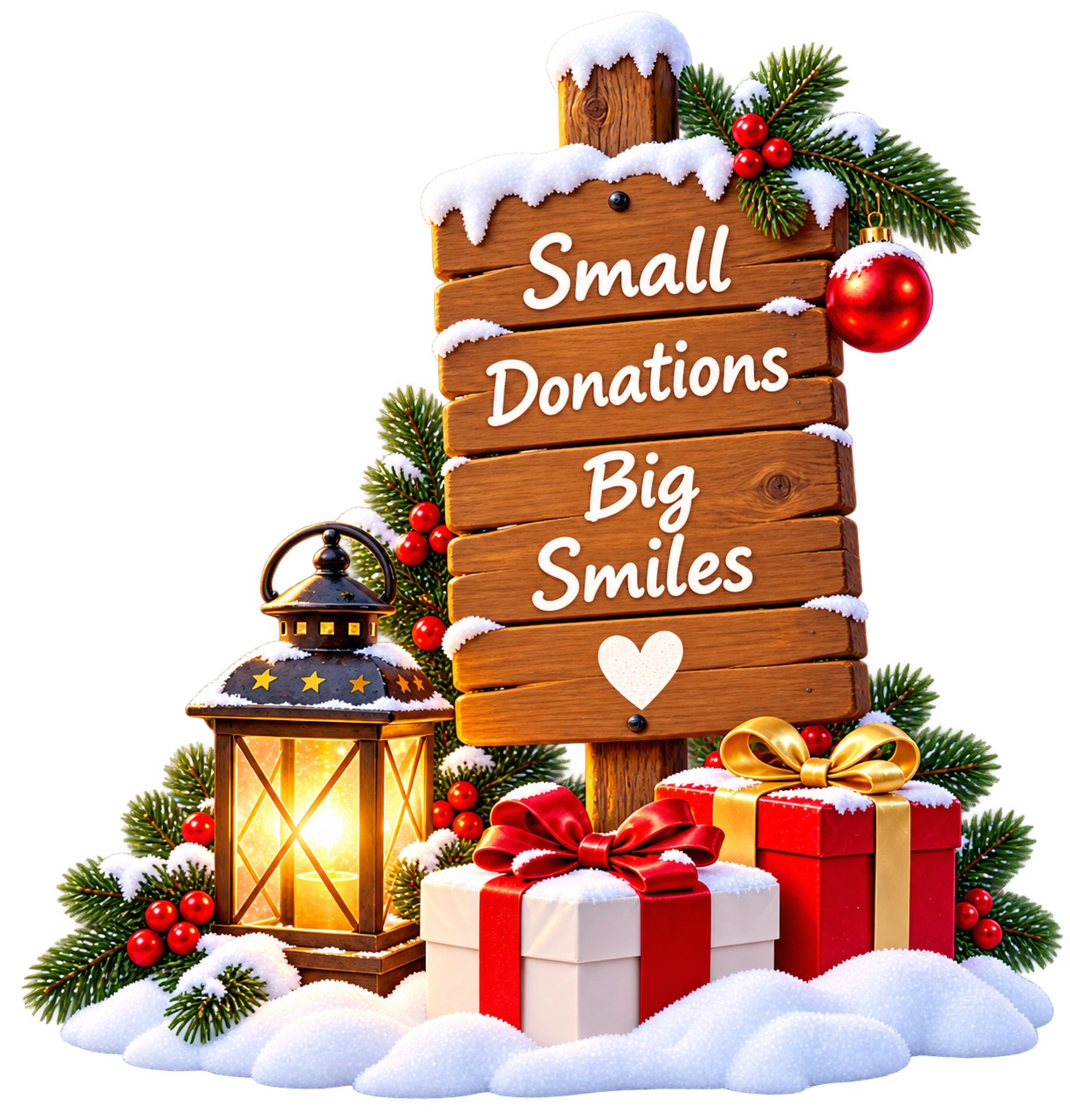 Small donations big smiles